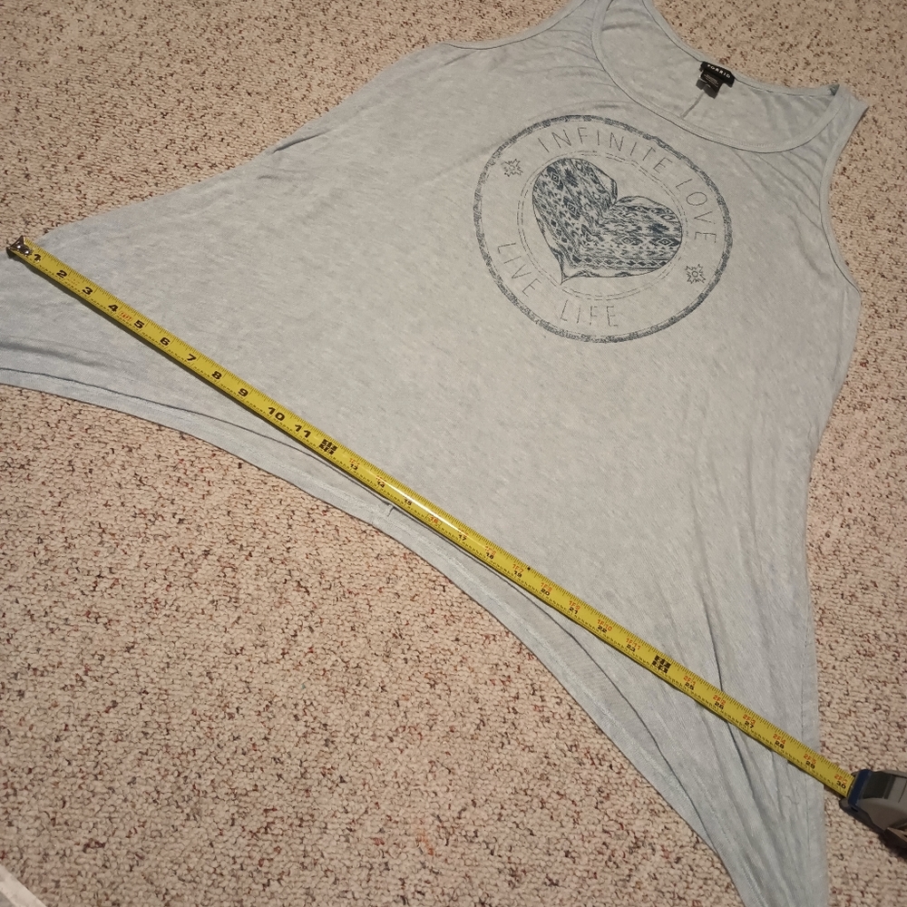 Torrid! Sky Blue Tank Top - Picture 9 of 9